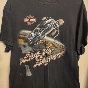 Harley-Davidson Black 'Live the Legend' T-Shirt